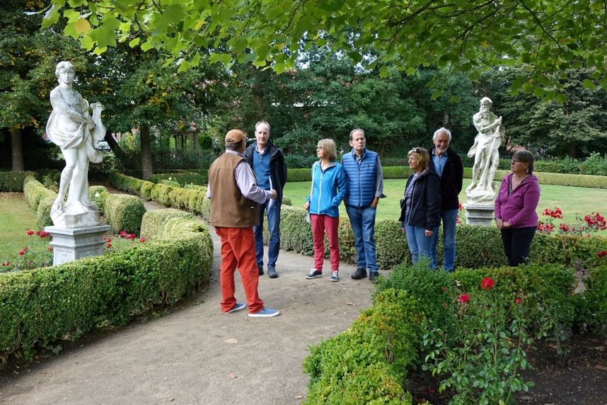 Führung durch den Bürgermeistergarten in Wilster