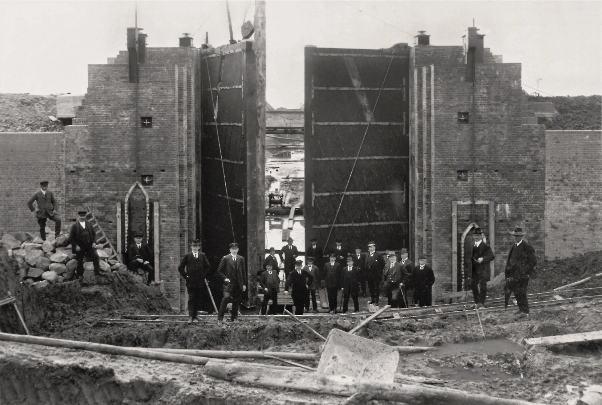 Kasenort Schleusenbau 1926