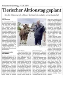 Tierischer Aktionstag geplant